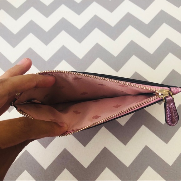 KATE SPADE LOLA GLITTER SMALL SATCHEL & WALLET NWT - Picture 7 of 16